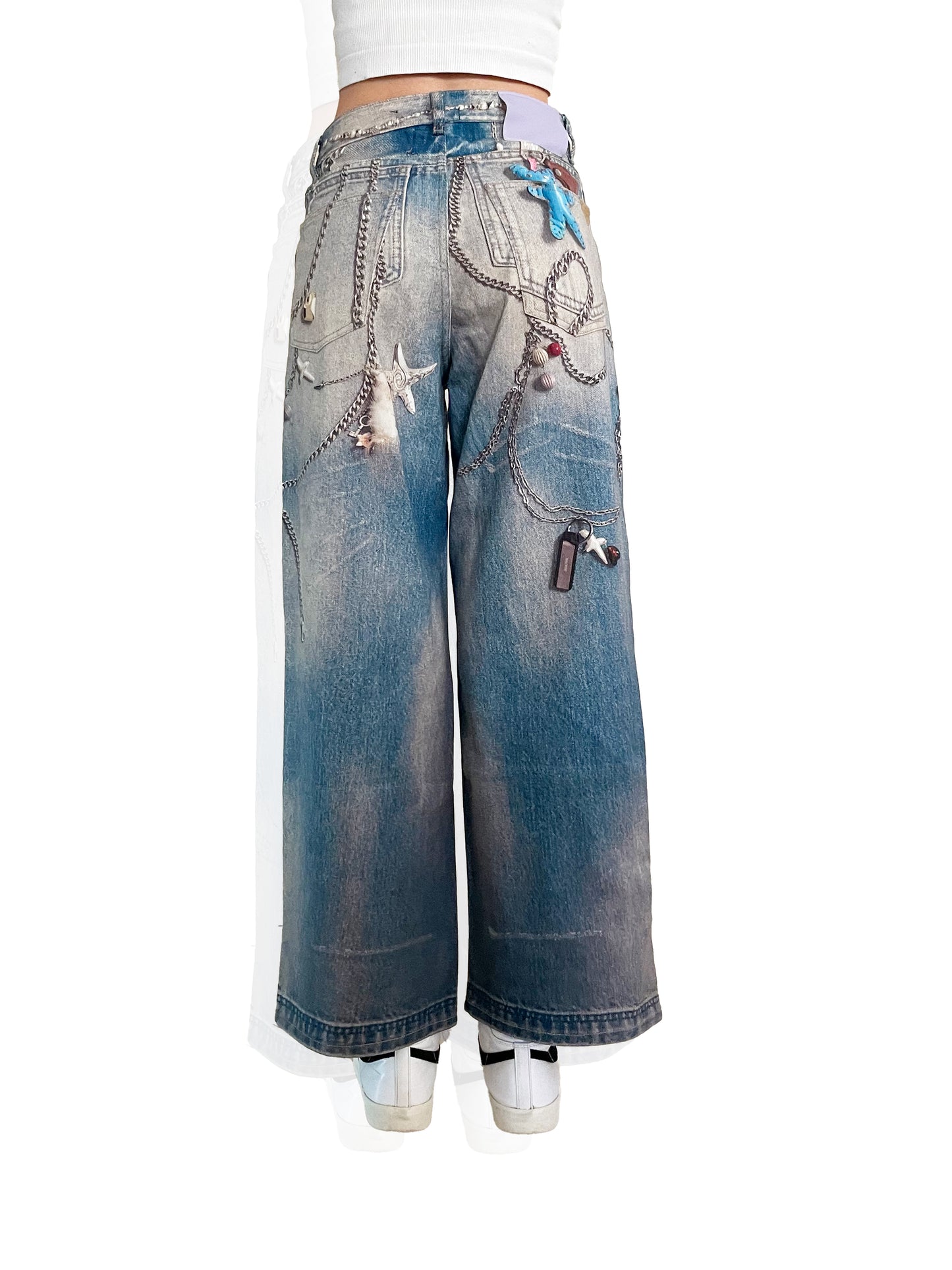 Chain Wash Denim