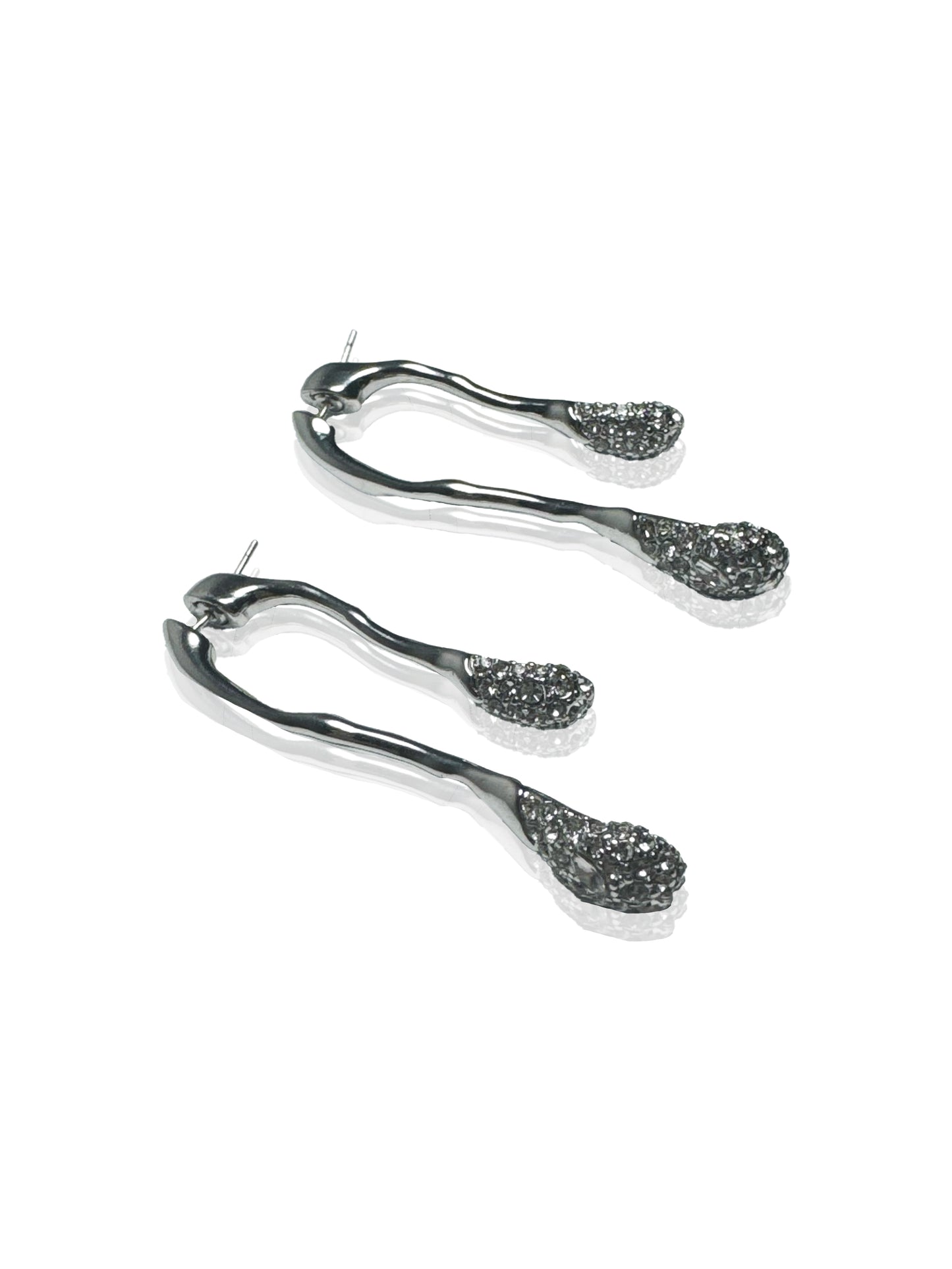 Molten Silver Drops