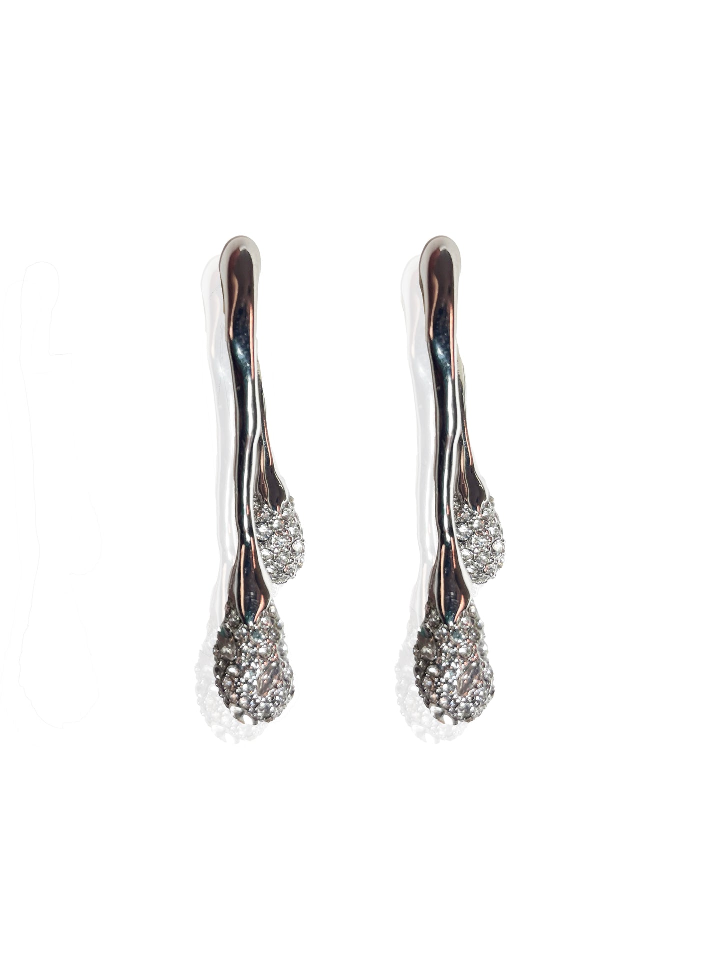 Molten Silver Drops