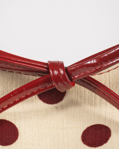 Polka Dot Canvas Bag