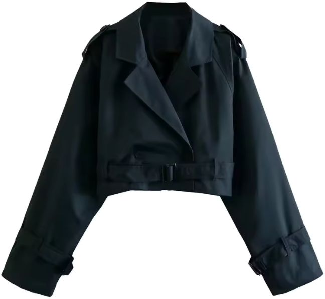 Mini Belted Trench