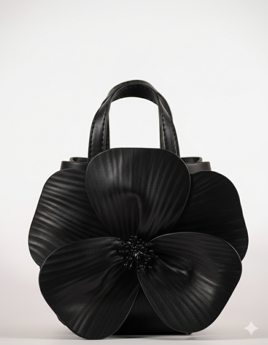 Black Bloom Bag
