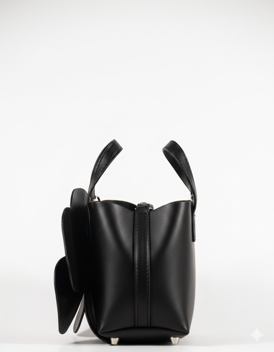 Black Bloom Bag