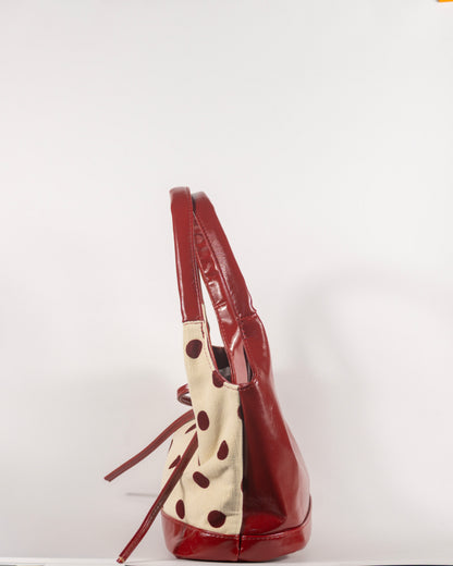 Small Polka Dot Bow Bag