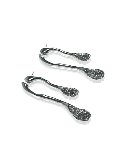 Molten Silver Drops