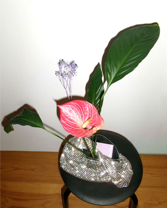 Crystal Mesh Mini Bag