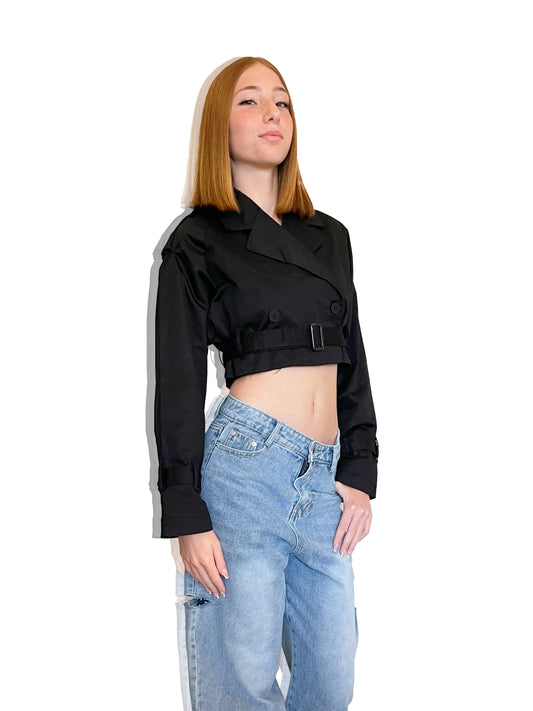 Mini Belted Trench
